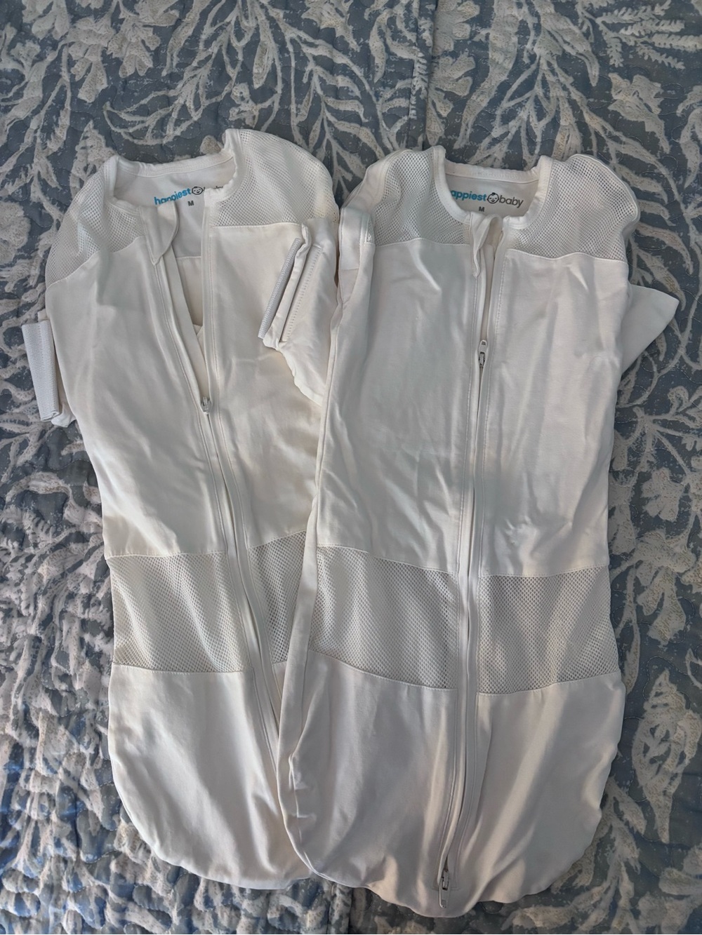 Snoo Happiest Baby White Infant Sleep Sacks (3)